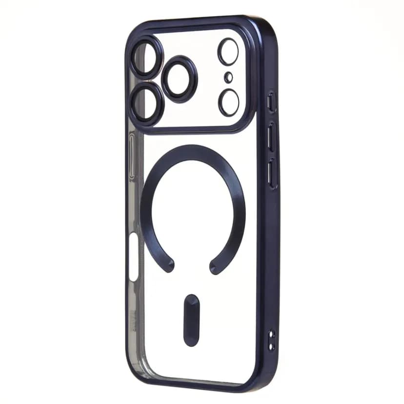 Чехол-накладка - SM027 SafeMag для Apple iPhone 17 Pro (deep blue)