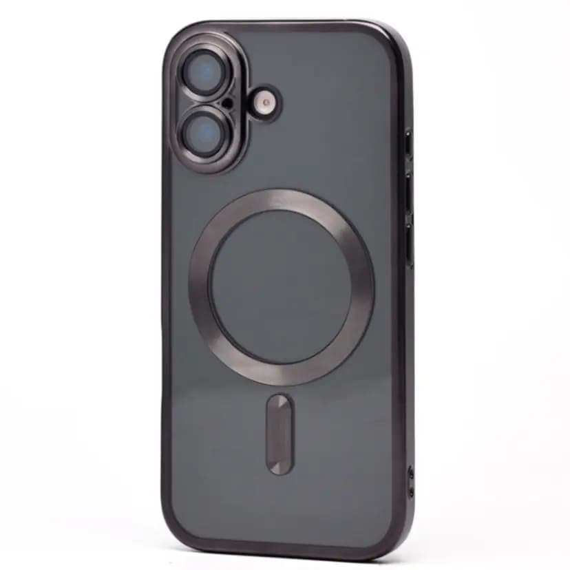 Чехол-накладка - SM025 SafeMag для Apple iPhone 17 (black)