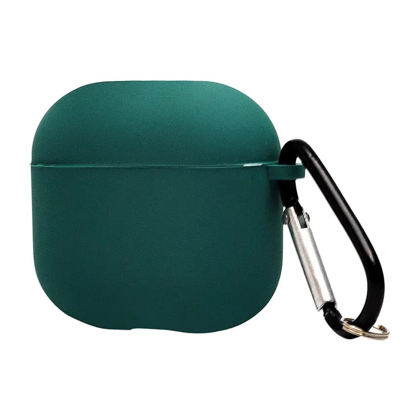 Чехол - Soft Touch для кейса Apple AirPods 4 (pine needle green)