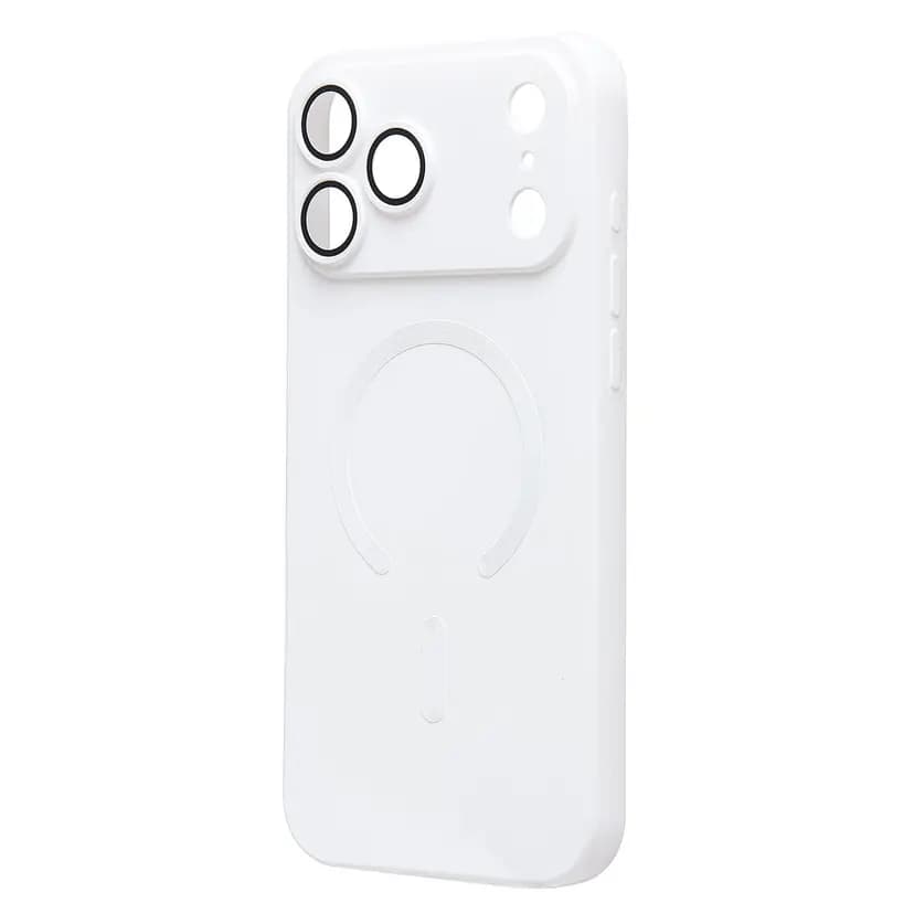 Чехол-накладка - SM020 Matte SafeMag для Apple iPhone 17 Pro Max (white)