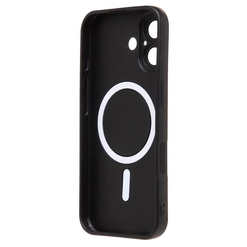 Чехол-накладка - SM020 Matte SafeMag для Apple iPhone 17 (black) — фото 2