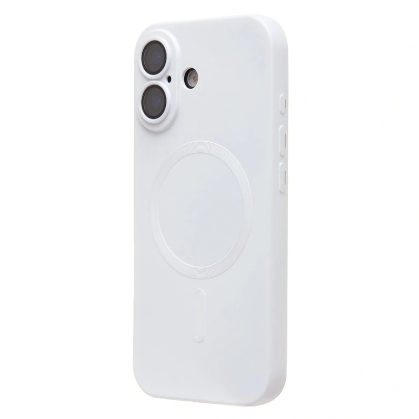 Чехол-накладка - SM020 Matte SafeMag для Apple iPhone 17 (white)
