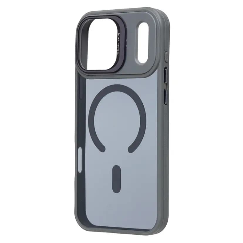 Чехол-накладка - SM026 SafeMag для Apple iPhone 17 Pro Max (grey)