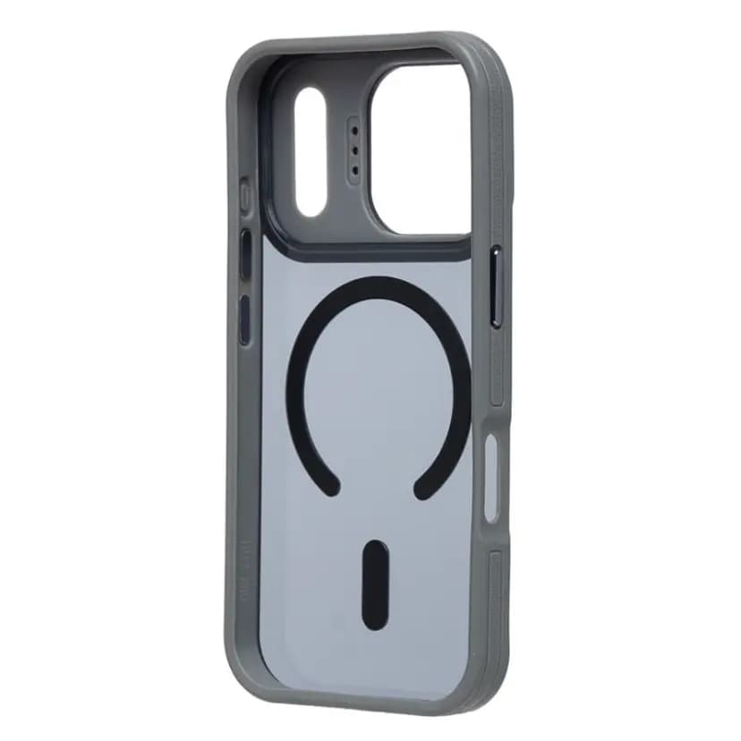 Чехол-накладка - SM026 SafeMag для Apple iPhone 17 Pro (grey) — фото 2