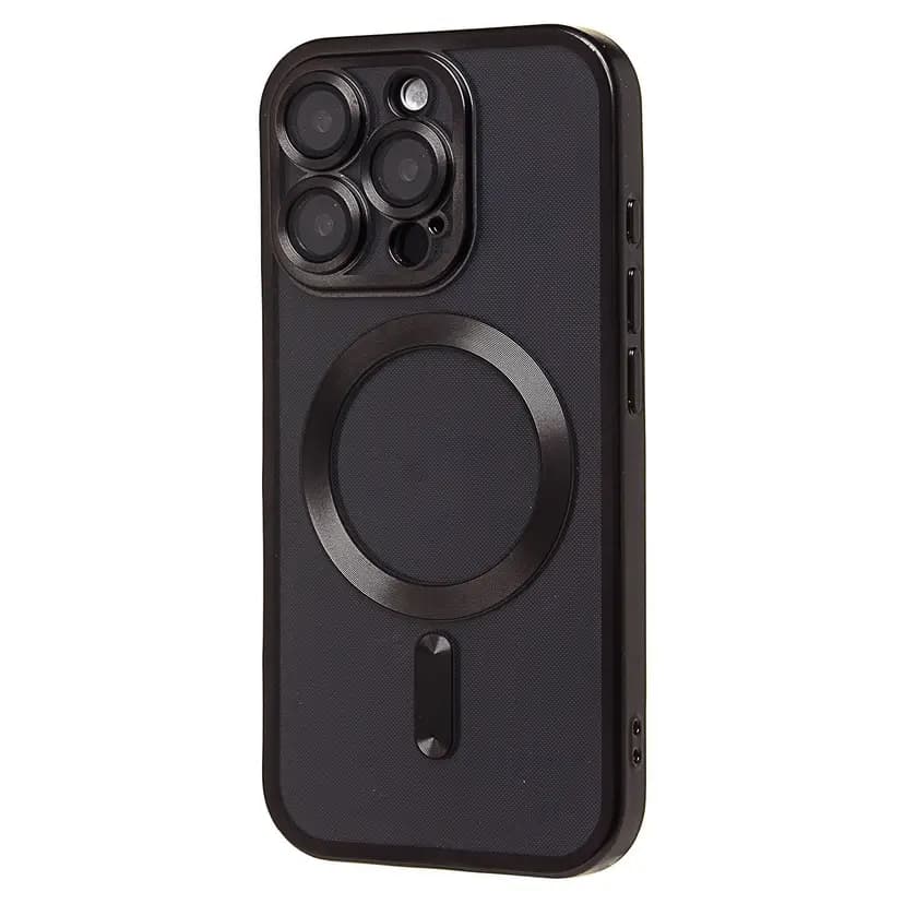 Чехол-накладка - SM027 SafeMag для Apple iPhone 16 Pro (black)