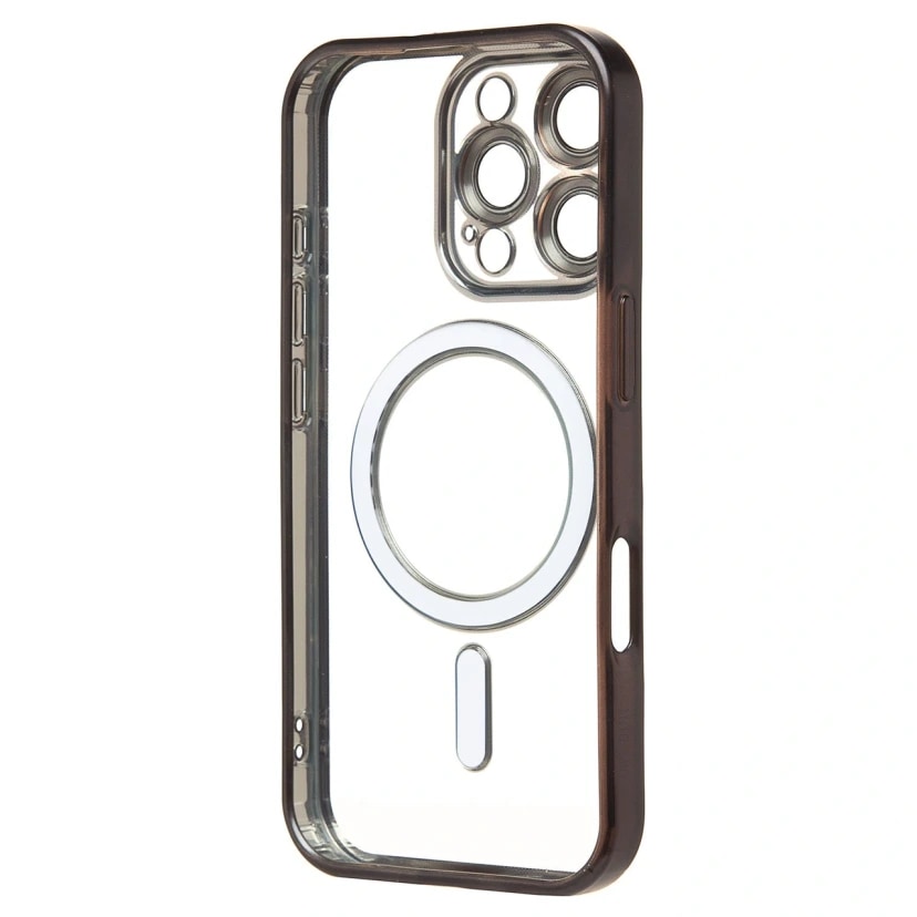 Чехол-накладка - SM027 SafeMag для Apple iPhone 16 Pro (black) — фото 2