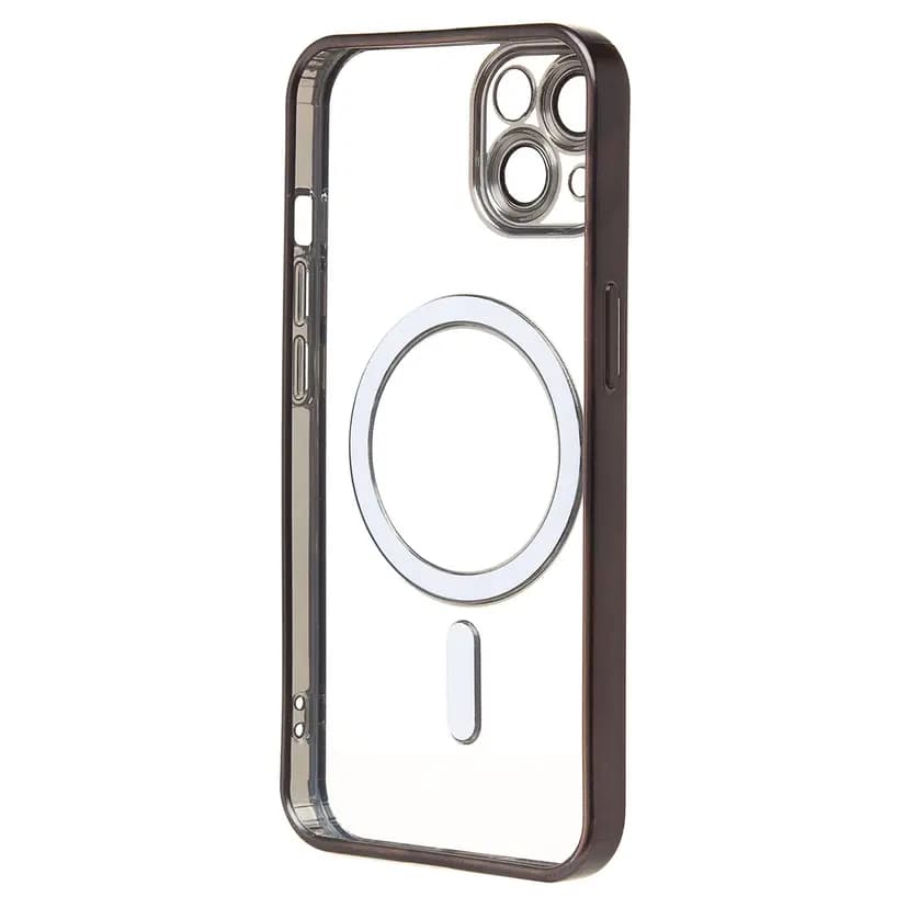 Чехол-накладка - SM027 SafeMag для Apple iPhone 13 (black) — фото 2