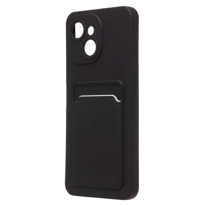 Чехол-накладка с картхолдером - SC337 для Tecno Spark 40C (black)