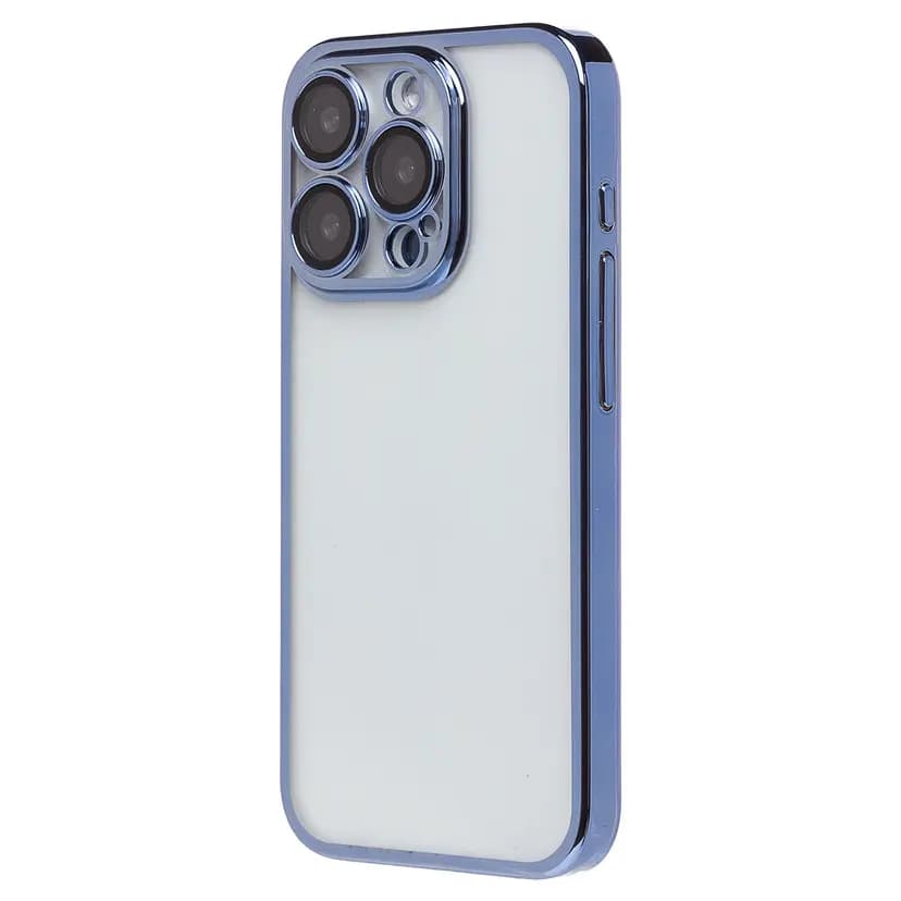 Чехол-накладка - PC073 для Apple iPhone 15 Pro (blue)