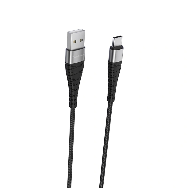 Кабель USB - Type-C - Borofone BX32 Munificient (100 см) (black)