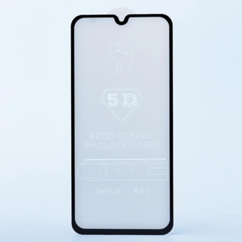 Защитное стекло - Activ 3D для Samsung Galaxy A40 (black) — фото 2