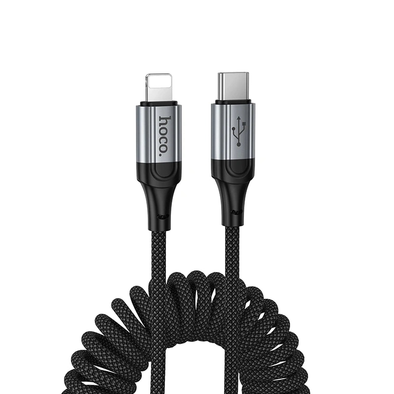 Кабель Type-C - Apple lightning - Hoco X121 Nuevo (150 см) (black)