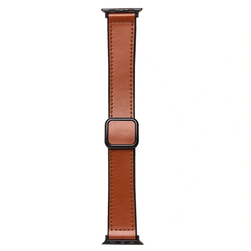 Ремешок на застёжке - ApW38 EcoSkin для Apple Watch 38/40/41 мм (brown)
