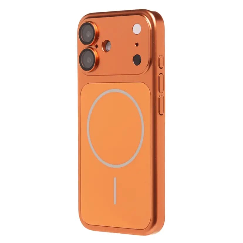 Чехол-накладка - SM091 SafeMag для Apple iPhone 16 (orange)