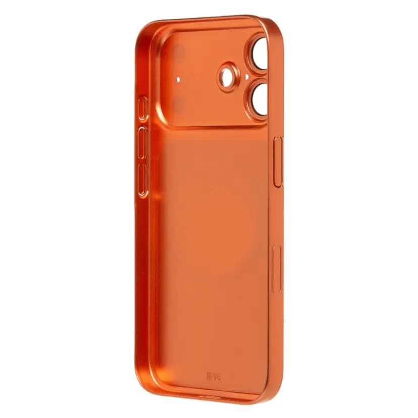 Чехол-накладка - SM091 SafeMag для Apple iPhone 16 (orange) — фото 2