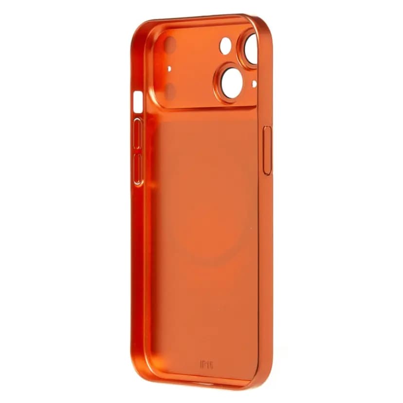 Чехол-накладка - SM091 SafeMag для Apple iPhone 15 (orange) — фото 2