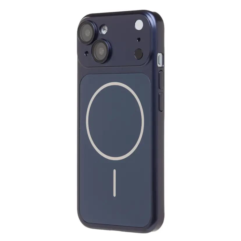 Чехол-накладка - SM091 SafeMag для Apple iPhone 15 (dark blue)