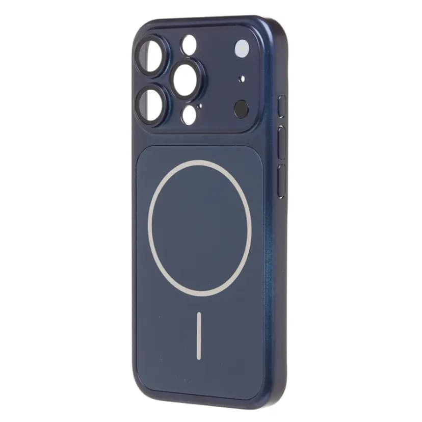 Чехол-накладка - SM091 SafeMag для Apple iPhone 16 Pro (dark blue)