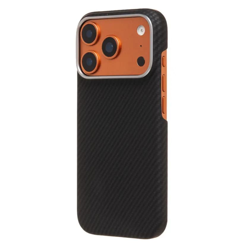 Чехол-накладка - SM028 Carbon для Apple iPhone 17 Pro (black)