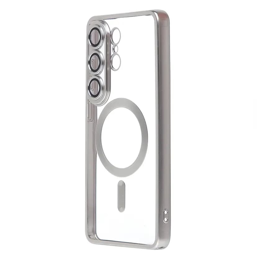 Чехол-накладка - SM027 SafeMag для Samsung Galaxy S26 Ultra (silver)