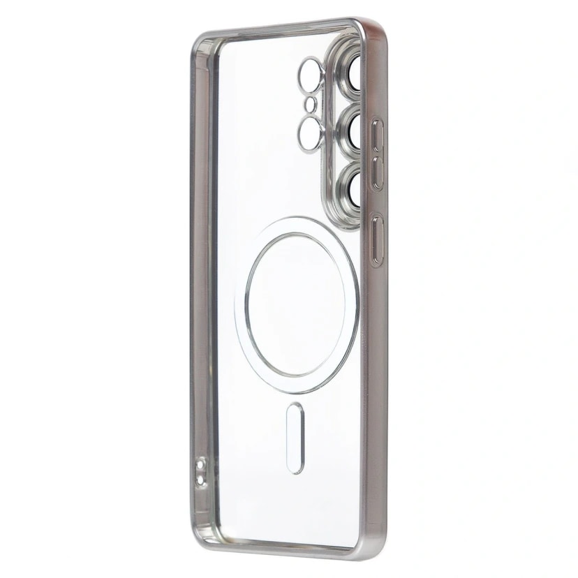Чехол-накладка - SM027 SafeMag для Samsung Galaxy S26 Ultra (silver) — фото 2