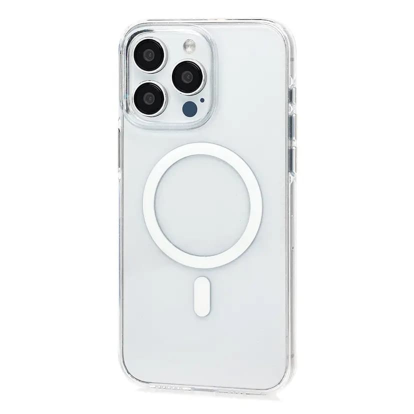Чехол-накладка - SM047 SafeMag для Apple iPhone 15 Pro Max (transparent)