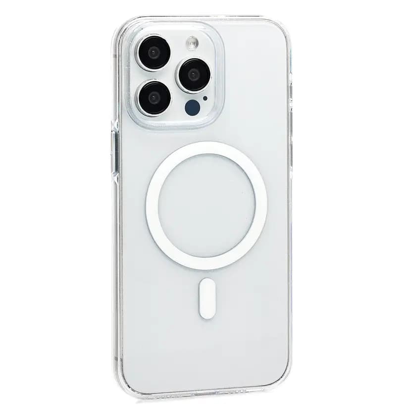 Чехол-накладка - SM047 SafeMag для Apple iPhone 15 Pro Max (transparent) — фото 2