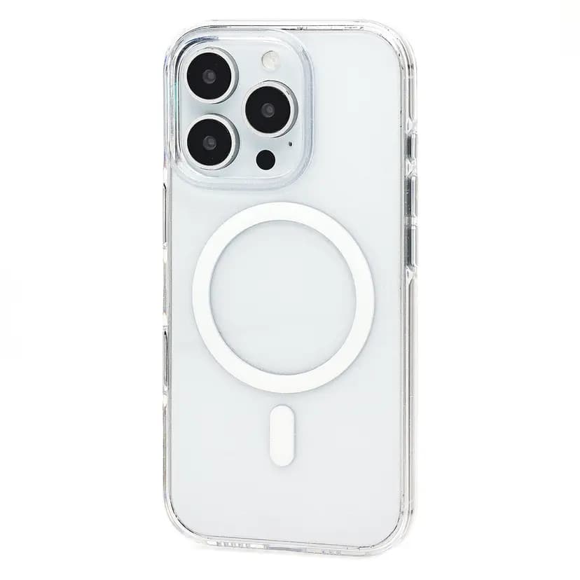 Чехол-накладка - SM047 SafeMag для Apple iPhone 16 Pro (transparent)