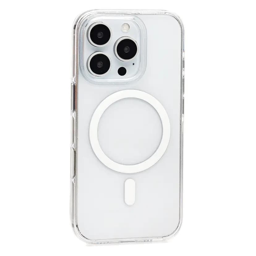 Чехол-накладка - SM047 SafeMag для Apple iPhone 16 Pro (transparent) — фото 2