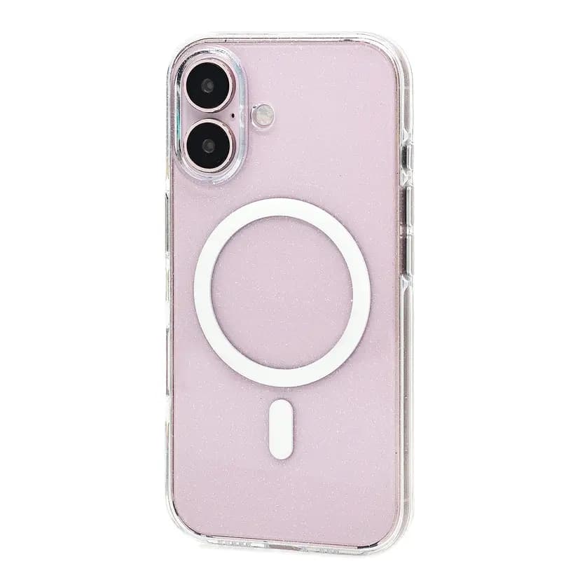 Чехол-накладка - SM047 SafeMag для Apple iPhone 16 (transparent)