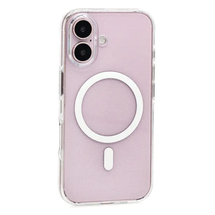 Чехол-накладка - SM047 SafeMag для Apple iPhone 16 (transparent) — фото 2