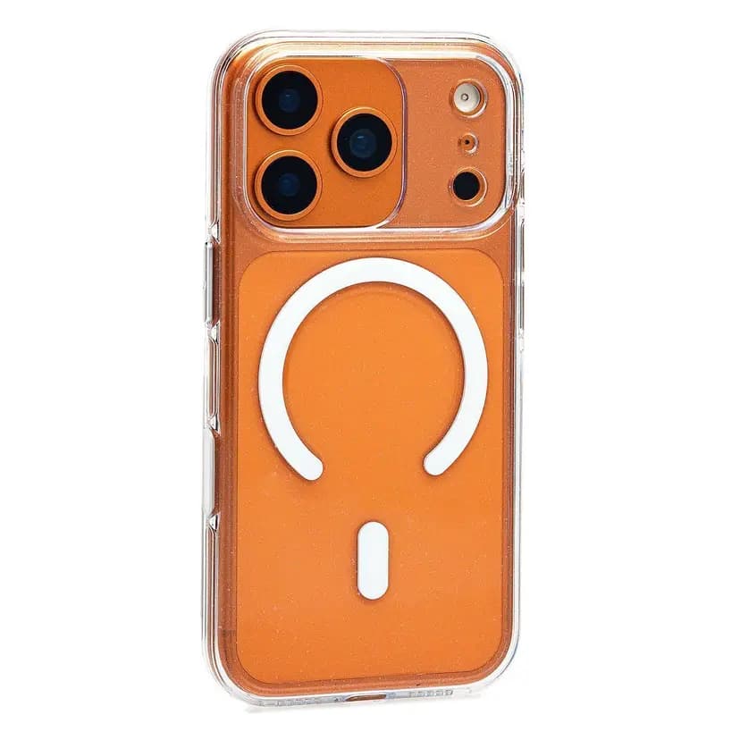 Чехол-накладка - SM047 SafeMag для Apple iPhone 17 Pro (transparent) — фото 2