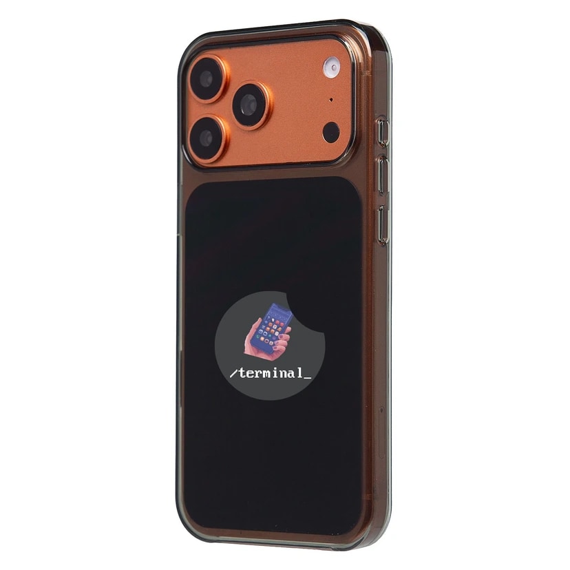 Чехол-накладка - Clear Case SafeMag для Apple iPhone 17 Pro Max/18 Pro Max (transparent/black)
