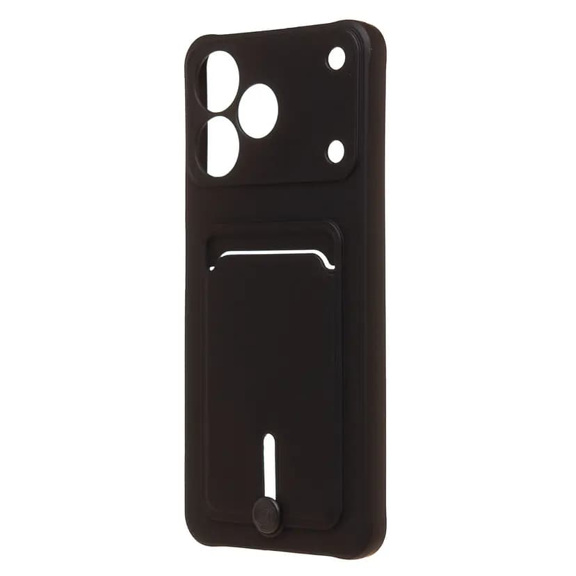Чехол-накладка с картхолдером - SC304 для Realme Note 80 (black)