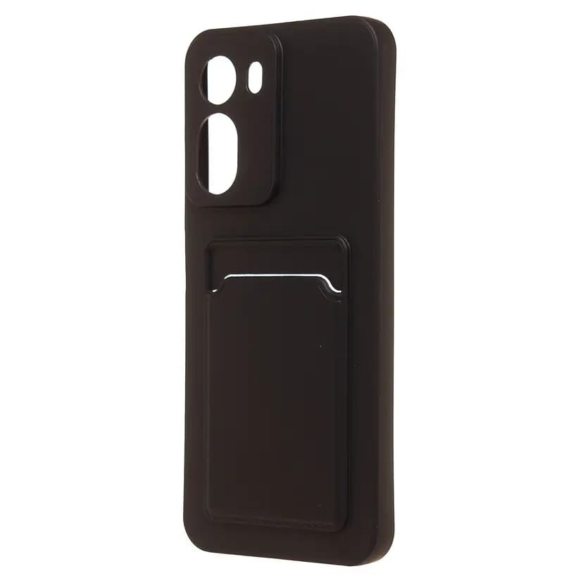 Чехол-накладка с картхолдером - SC337 для Redmi A7 Pro/Poco C85x (black)