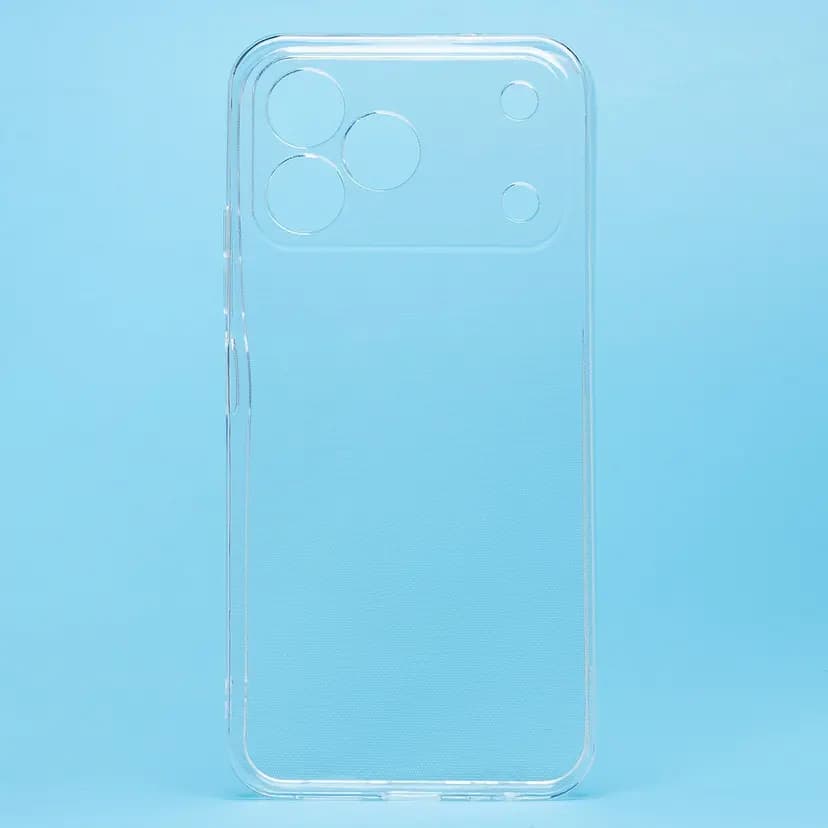 Чехол-накладка - Ультратонкий для Tecno Spark 50 4G (transparent) — фото 2