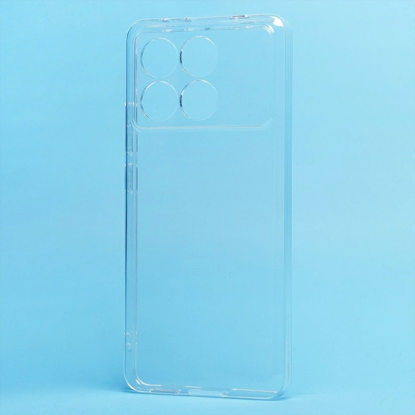 Чехол-накладка - Ультратонкий для Poco X6 Pro 5G (transparent)