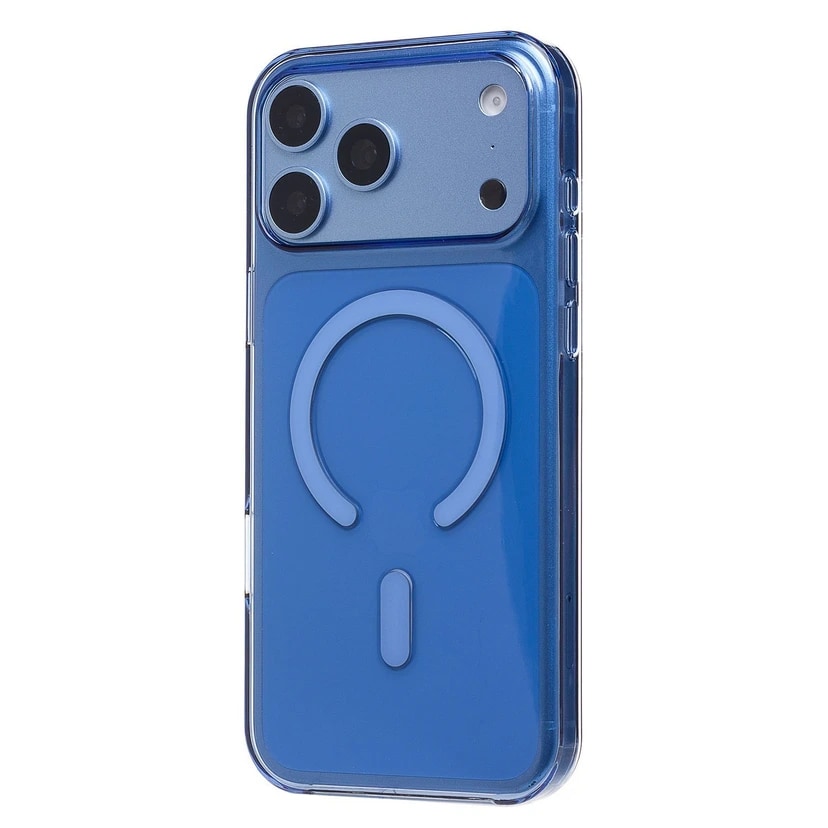 Чехол-накладка - Clear Case SafeMag для Apple iPhone 17 Pro Max/18 Pro Max (blue)