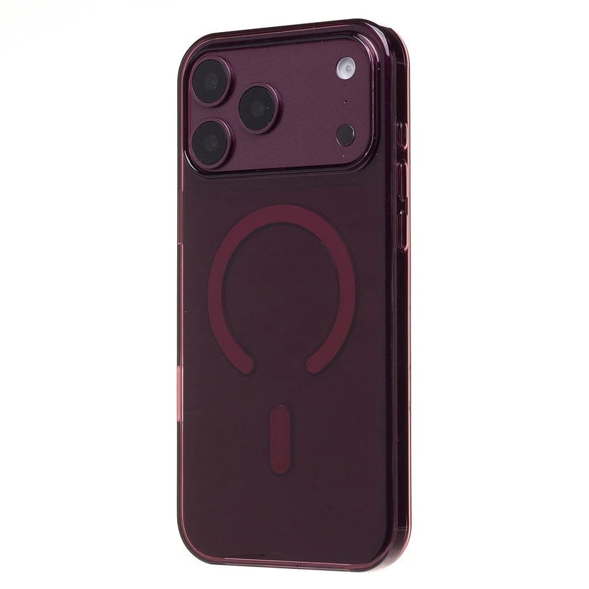 Чехол-накладка - Clear Case SafeMag для Apple iPhone 17 Pro Max/18 Pro Max (burgundy)