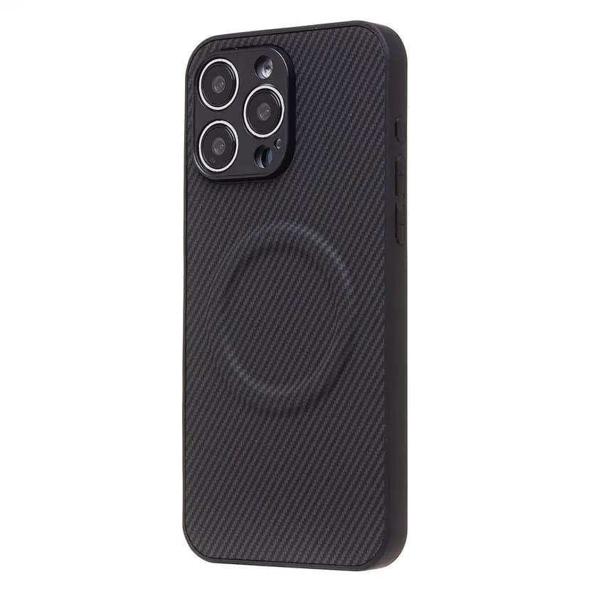 Чехол-накладка - SM049 для Apple iPhone 15 Pro Max (black)
