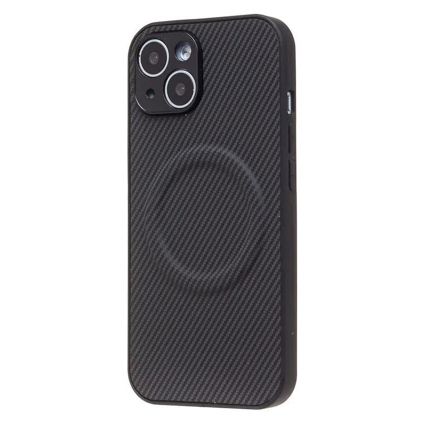 Чехол-накладка - SM049 для Apple iPhone 15 (black)