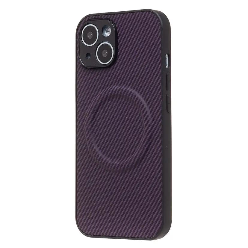 Чехол-накладка - SM049 для Apple iPhone 15 (purple)