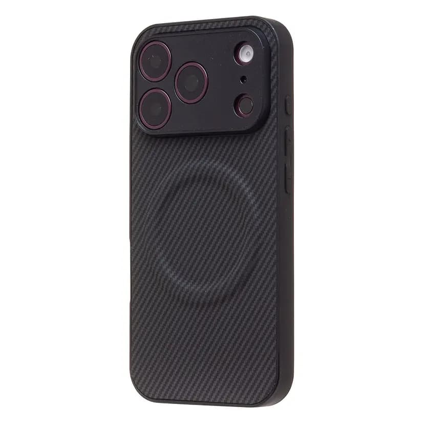 Чехол-накладка - SM049 для Apple iPhone 17 Pro/18 Pro (black)