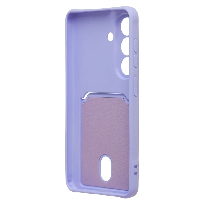 Чехол-накладка с картхолдером - SC304 для Samsung Galaxy S26 (light violet) — фото 2