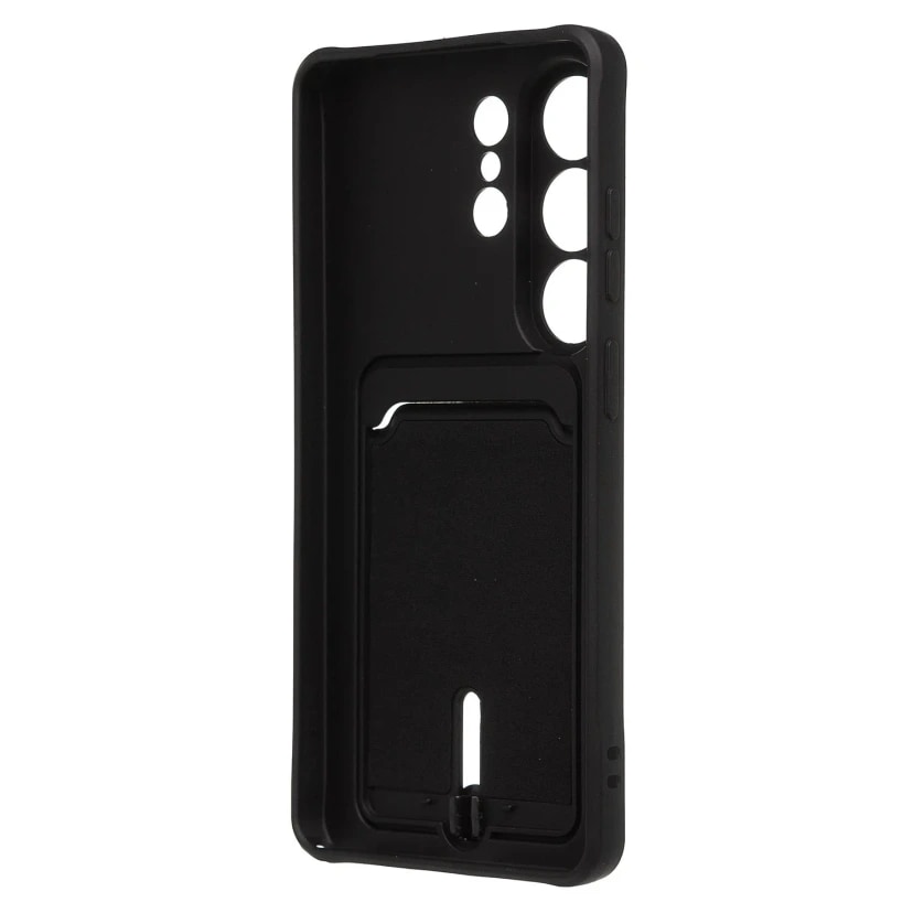 Чехол-накладка с картхолдером - SC304 для Samsung Galaxy S26 Ultra (black) — фото 2