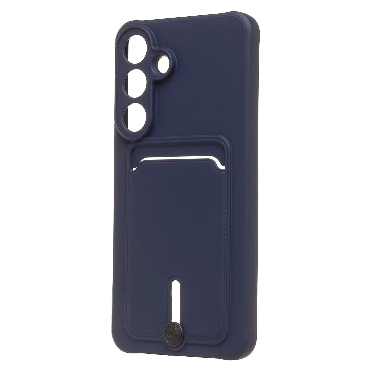 Чехол-накладка с картхолдером - SC304 для Samsung Galaxy S26 FE (dark blue)