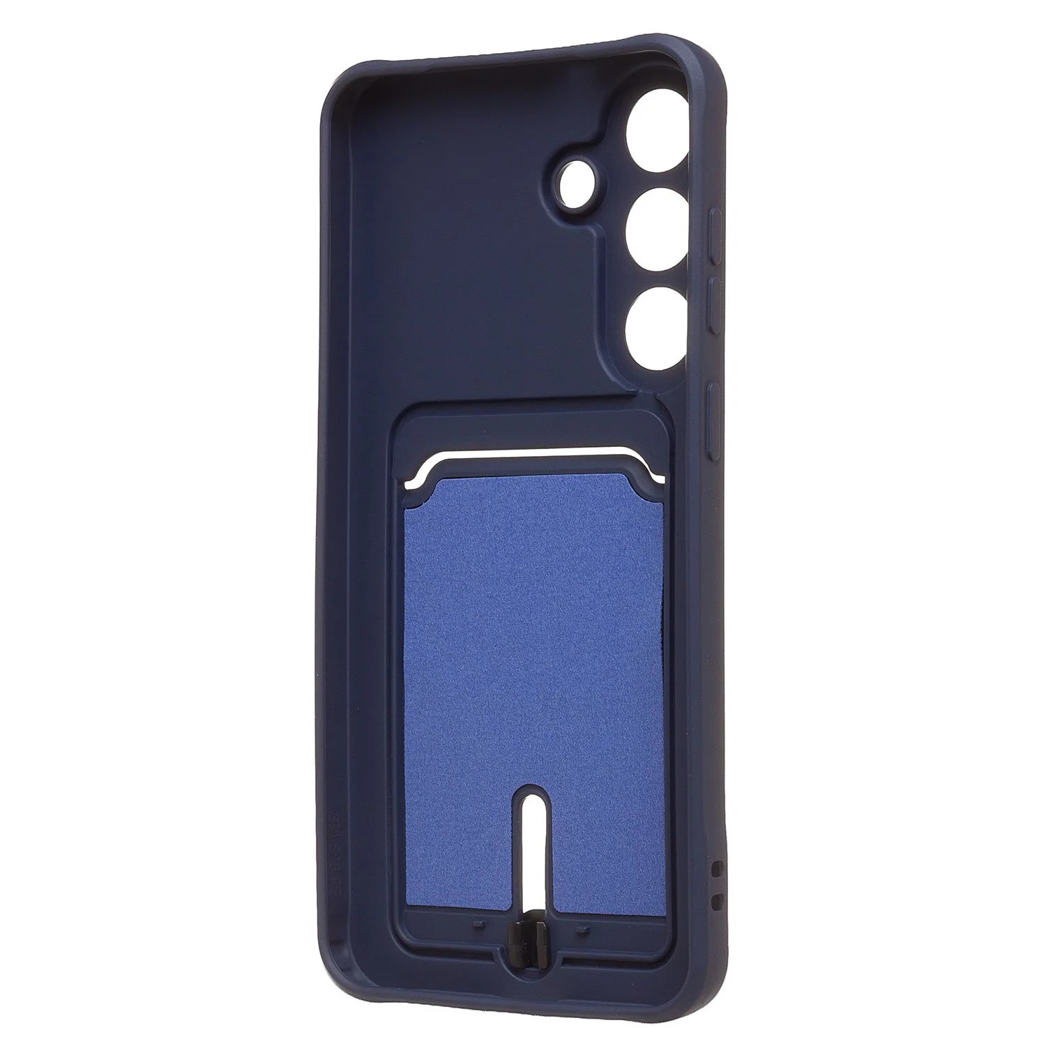 Чехол-накладка с картхолдером - SC304 для Samsung Galaxy S26 FE (dark blue) — фото 2