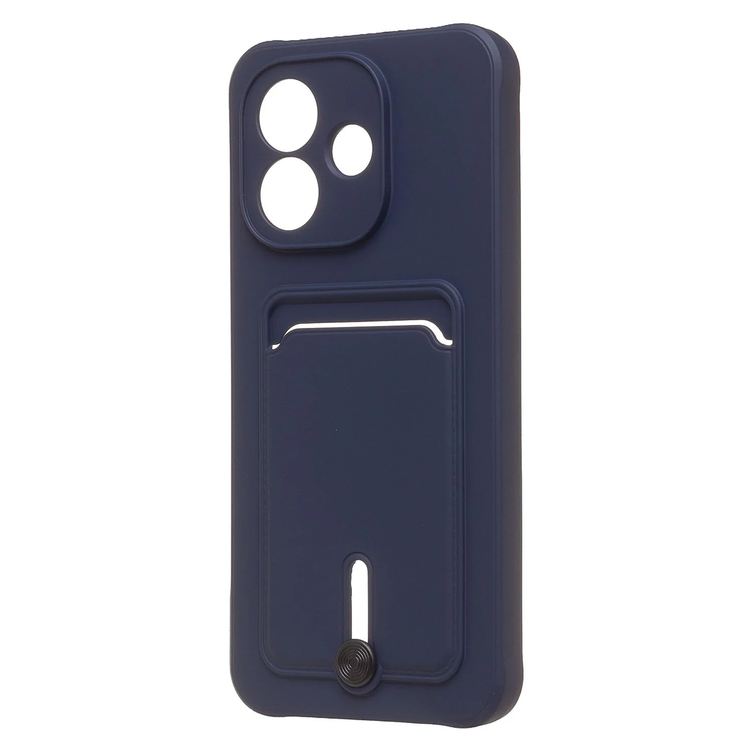 Чехол-накладка с картхолдером - SC304 для Redmi Note 17 5G (dark blue)