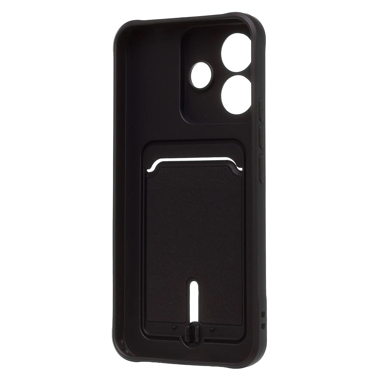 Чехол-накладка с картхолдером - SC304 для Redmi Note 17 Pro 5G (black) — фото 2