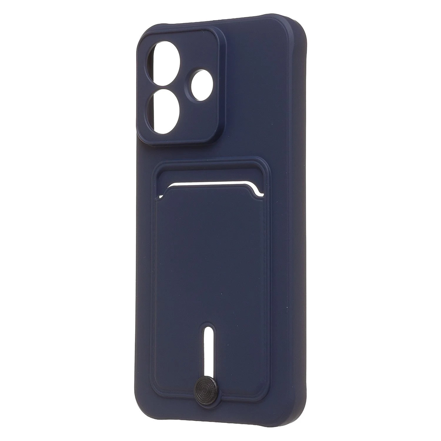 Чехол-накладка с картхолдером - SC304 для Redmi Note 17 Pro 5G (dark blue)